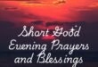 75+ Short Good Evening Prayers and Blessings for Peace, Hope & Rest