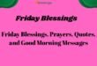 Friday Blessings, Prayers