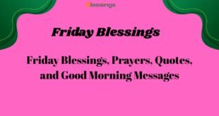 Friday Blessings, Prayers