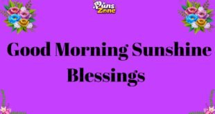 180+ Good Morning Sunshine Blessings to Brighten Your Day